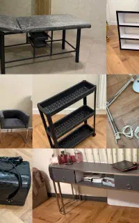 فروش وسایل سالن ناخن و مژه نو و کم‌کارکرد