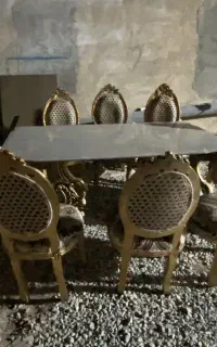 میز غدا خوری هشت نفره سلطنتی
