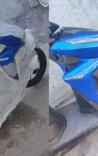 نقاشی موتور قطعات