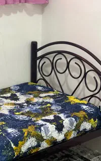 دو عدد تخت خواب فلزی