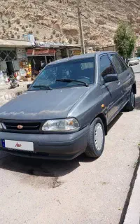 پراید مدل ۸۸ شاسی سالم بدون رنگ
