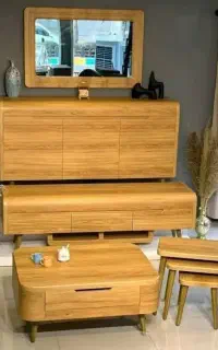 ست میز و آیینه و کنسول مدرن شیک به روز کد۸۹۰۸