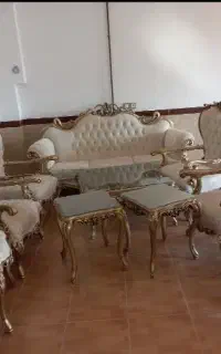 مبل سلطنتی ۹ نفره چوب راش