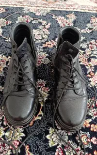 کفش،نیم بوت مردانه چرم اصل تبریز