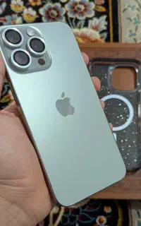 آیفون 15 پرومکس ZAA 256 نچرال تیتانیوم