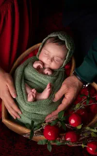 آتلیه کودک نوزاد بارداری فردیس ، دکور همراه لباس