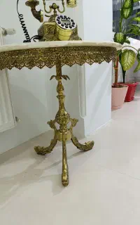 میزتلفن برنزخالص اصل اصل سنگین