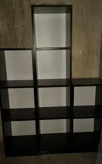 کتابخانه و دکور سه تکه