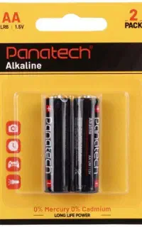 باتری قلمی پاناتک مدل LR6 بسته دو عددی