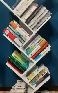 کتابخانه طرح درختی/مناسب برای حداقل ۴۰ جلد کتاب