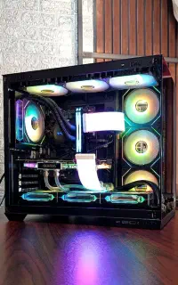 کیس گیمینگ با بهترین مدل گرافیک 3080 و CPU 14400f