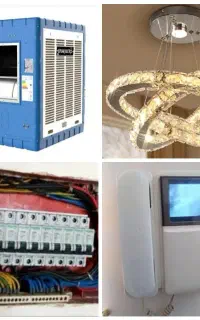 نصب سرویس کولرابی/نصاب لوستر.برقکار.شبانه روزی