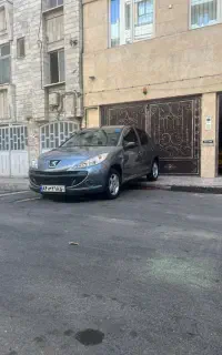 ماشین ۲۰۷ در حد صفر بسیار تمیز رخ در حد ۹۸