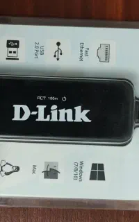 مبدل دی لینک USB 2.0 به Fast Ethernet