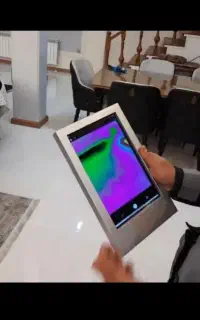 نشتیابی با دستگاه . تشخیص نم و رطوبت.