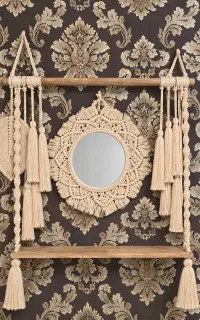 شلف ،دیوارکوب دست‌ساز