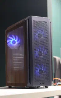 قاب کیس گیمینگ VALOR AIR PLUS Black XPG