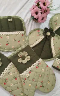 دوخت انواع سرویس آشپزخانه پارچه ای