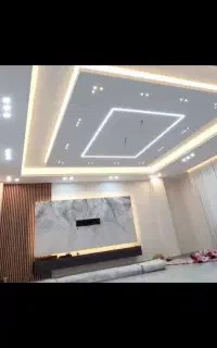 اجرا ونصب کناف سقف کاذب در سراب