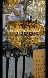 انواع لوستر های سانتی جدید زیر قیمت بازار