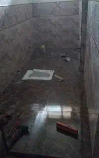 لوله کشی آب و فاضلاب کاشی کاری