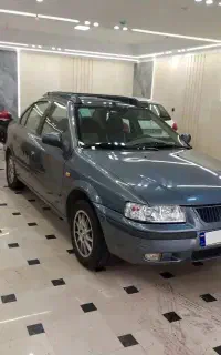 سمند دوگانه سوز EF7مدل ۹۴ رنگ خاکستری