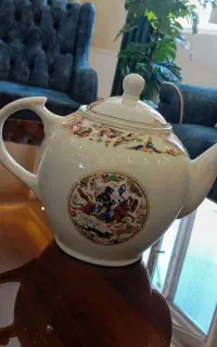 قوری چینی بزرگ دکوری