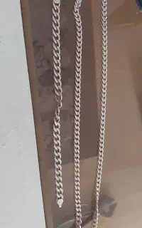 ست دستبند و زنجیر نقره کارتیه مردانه