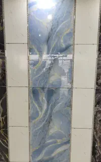 سرامیک ۶۰×۱۲۰ نانوپولیش آبی و دودی ۰
