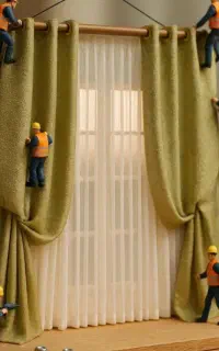دوخت و نصب پرده