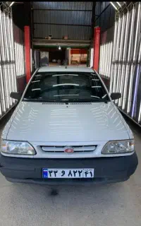 پراید مدل 97 بی رنگ بی ترک