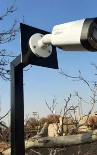 دوربین مداربسته دید در شب رنگی پلاک خوان قسطی