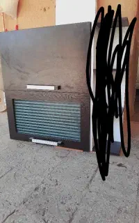 کابینت تکی دیواری تمام ام دی اف خارجی نوین چوب