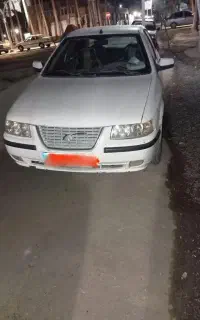خودروی سمند مدل ۹۱تمیز و سالم