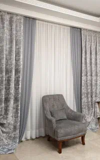 والان پرده طوسی
