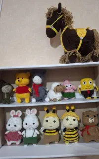 عروسک‌های دستباف