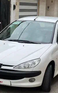 پژو۲۰۶ تیپ ۲ مدل ۹۴ بی رنگ بی ضربه بدون لیسه