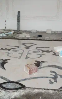 کاشیکاری سرامیک پله