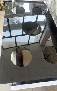 شیشه اجاق گاز رومیزی و طرح فر