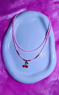 گردنبند سامر گیلاس منجوقی