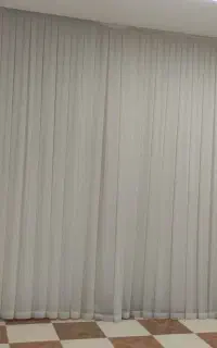 پرده حریر و مخمل همراه آستر، در حد نو