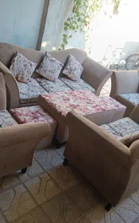 مبل هفت نفره کارکرده