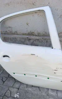 درب عقب پژو ۲۰۶ سفید فابریکی