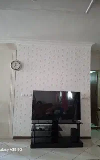 میز تلوزیون شیشه ای مشکی  درحد