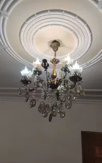 لوستر برنز ۳شاخه ۶شعله