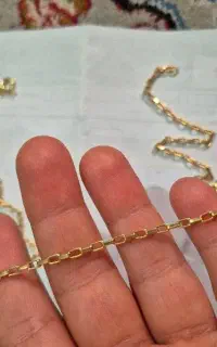 دستبند وزنجیر و انشگتر و النگو نوزاد شماره ۱