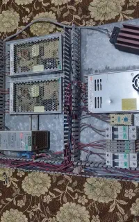 تابلو برق و چراغ داخل سپر 207