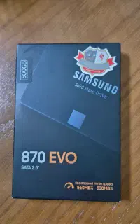 SSD سامسونگ 870 EVO ظرفیت 500 گیگابایت