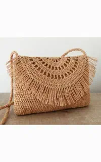 آموزش و سفارش  قلاب بافی ، مکرومه ، کیف بافی