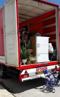 خدمات باربری /الماس بار/شبانه روزی کامیونت مسقف